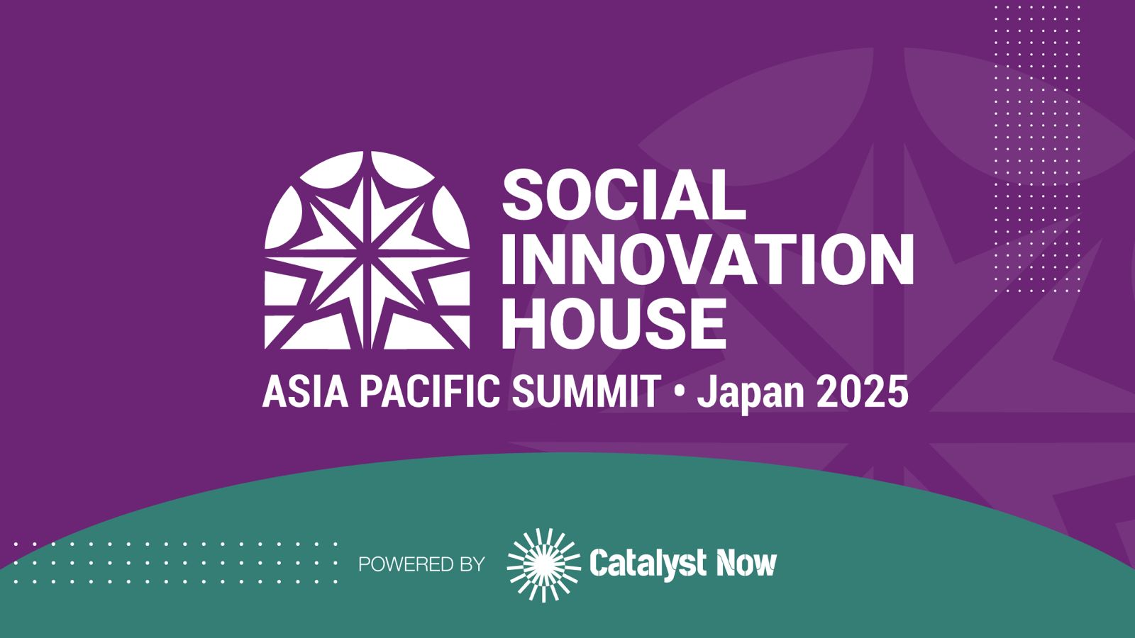 アジア太平洋地域の社会起業家が集結、未来を共創する国際会議「Social Innovation House: APAC Summit」、福岡で初開催決定！